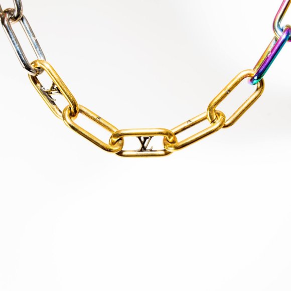 REDUCED Louis Vuitton Virgil Abloh Signature Chain Necklace - Picture 10 of 13